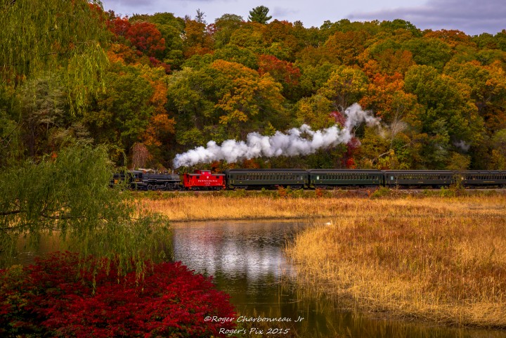 #40 Pulling Back To Essex Station, Deep River, CT