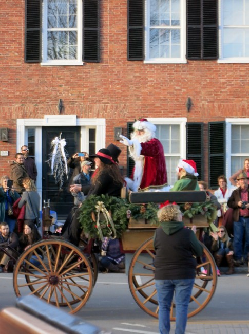 wassail parade santa