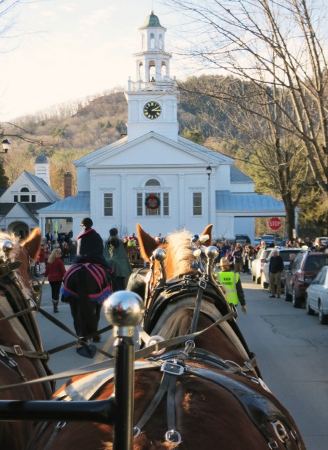 Wassail Parade church