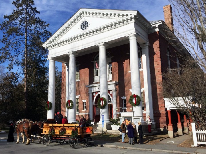 The Woodstock Town Hall Theatre. 