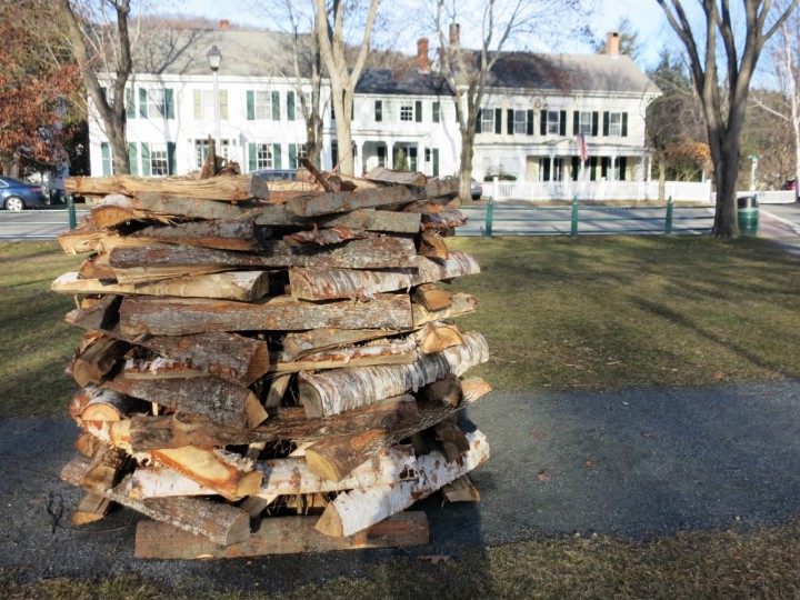 woodstock vt yule log