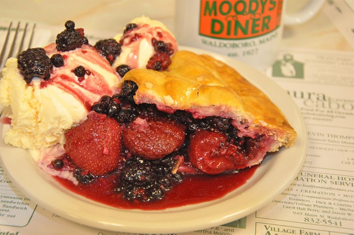 Four-Berry Pie | Moody’s Diner in Waldoboro, ME