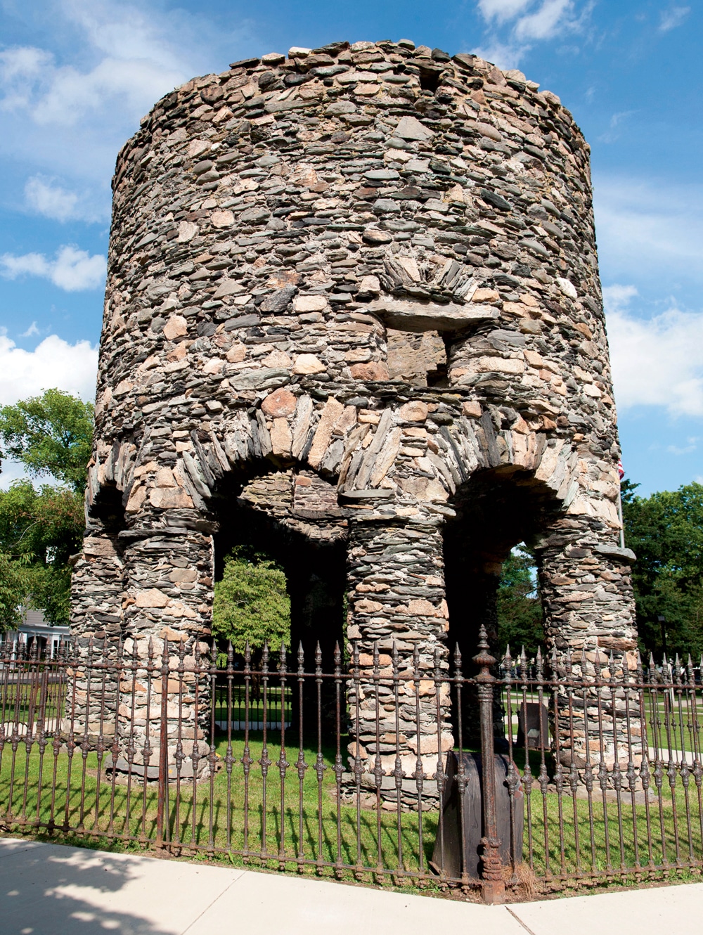 Stone Towers In New England