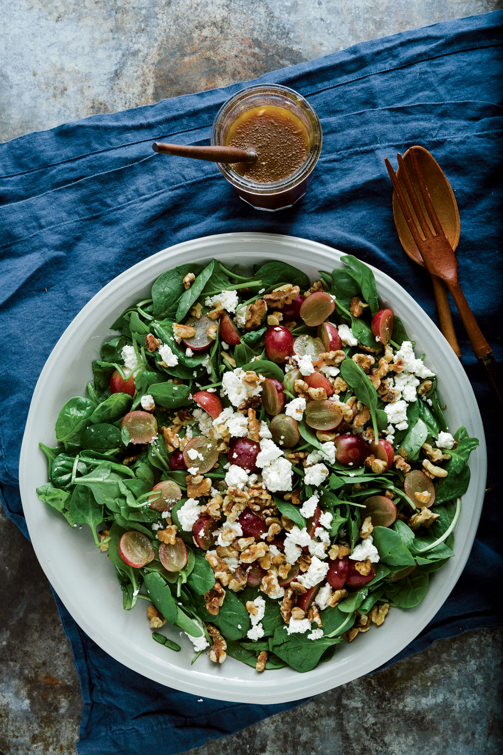 Spinach-Salad-Maple-Dressing