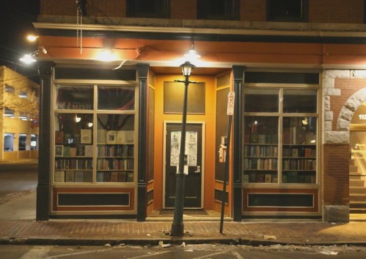 The seemingly ordinary store-front is actually a disguise. codex nashua speakeasy