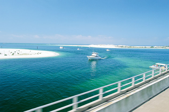 The fish and probably the sun helped lure Captain Leonard Destin to Florida.