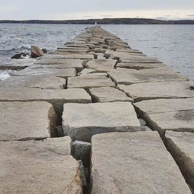A perfect coastal Maine scene in Rockland.