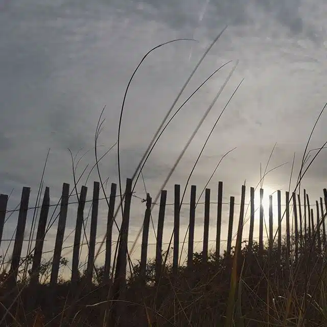 Strolling Ogunquit Beach.