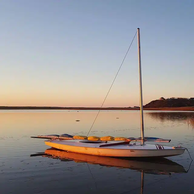 Making the most of those beautiful Cape Cod sunsets!