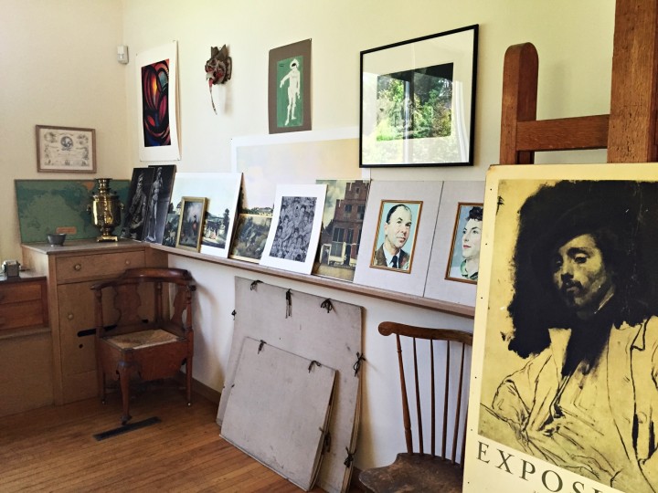 Norman Rockwell's Studio