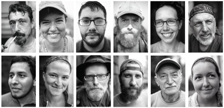 Day 10 AT thru-hikers were filled with stories and became compelling portrait subjects for Jarrod and Dom’s cameras. 