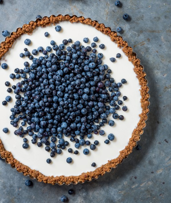 Blueberry Buttermilk Tart
