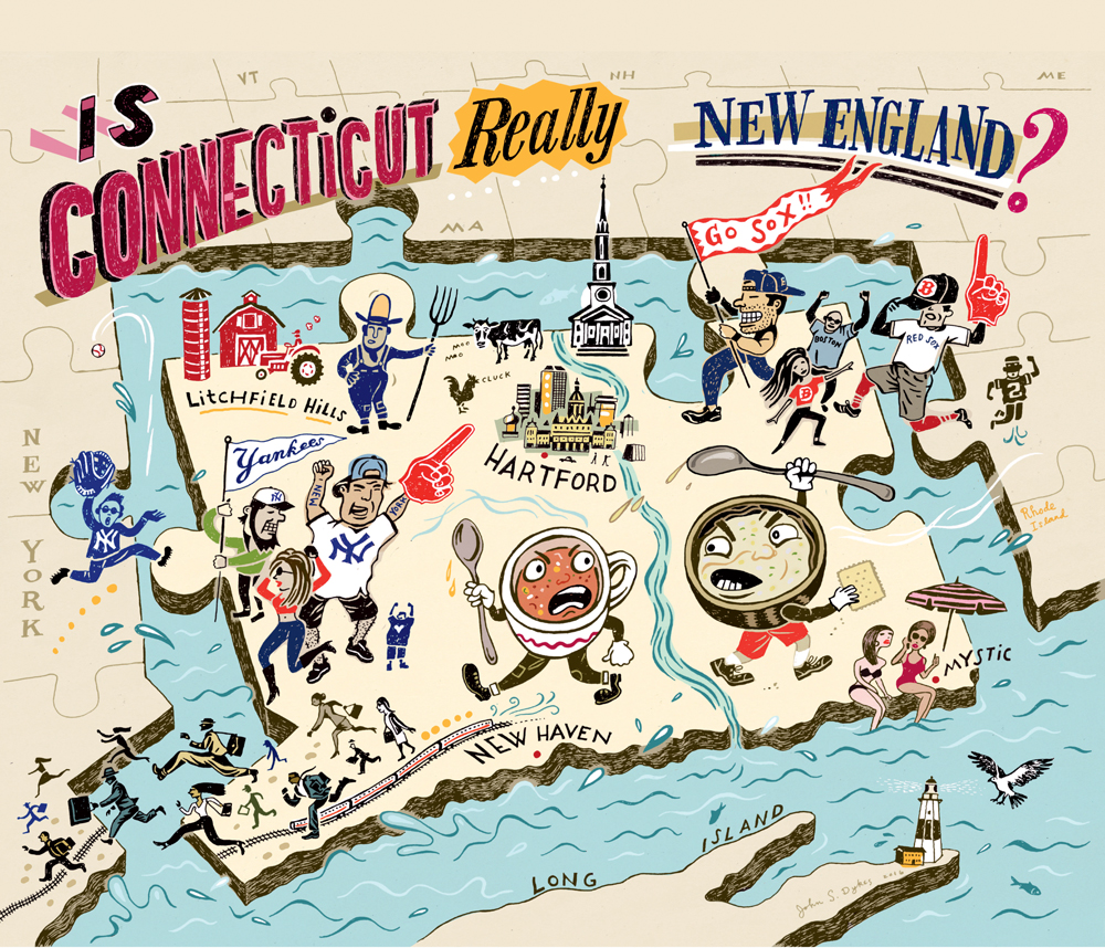 Is Connecticut Part of New England?
