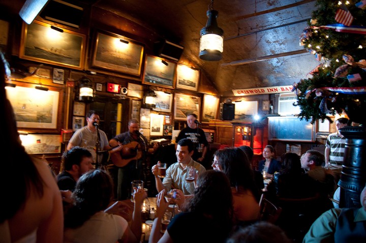 Local musicians are a staple in the Tap Room, where live music is played nightly. 