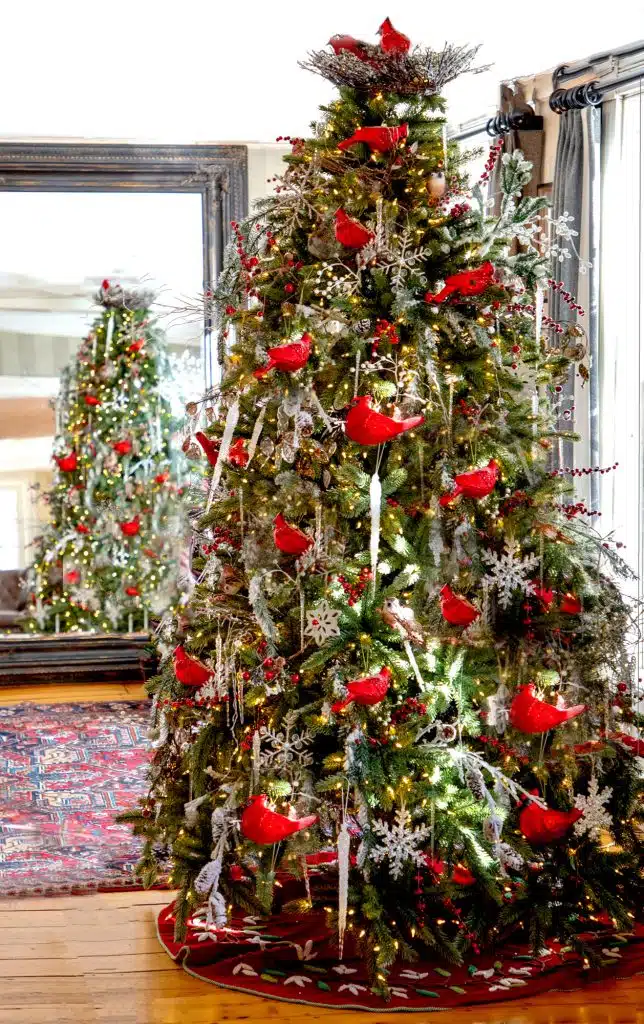 Christmas Tree at Dorset Inn in Vermont