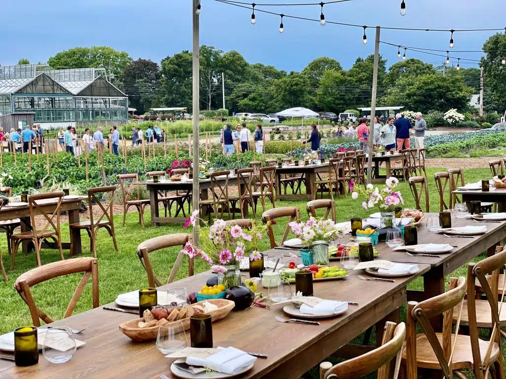 Summer Farm Dinners at Chatham Bars Inn