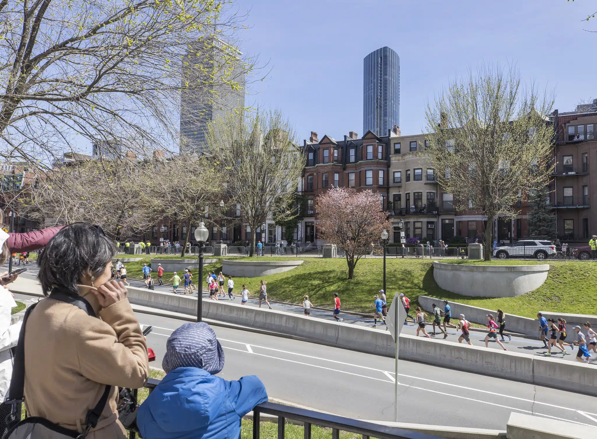 Boston Marathon Spectators