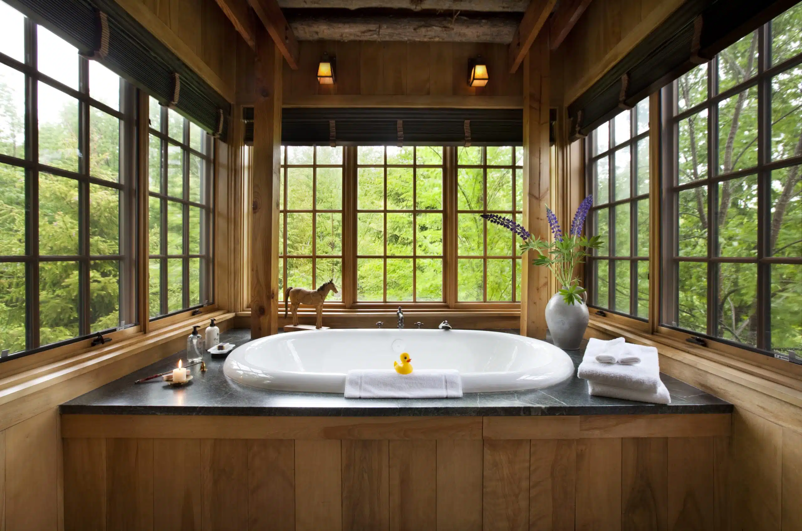 Twin Farms Farmhouse Suite Soaking Tub