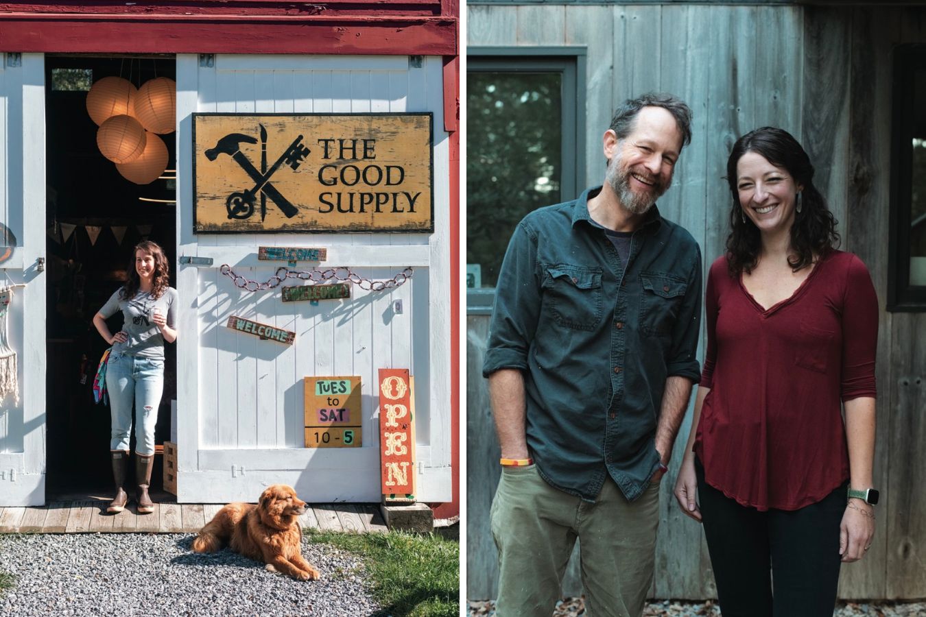 Catherine McLetchie, (left) and Kate and Jonathan Mess (right)