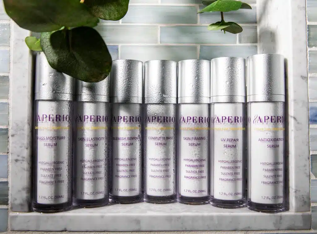 Aperio Beauty Serums New at Beach House Spa