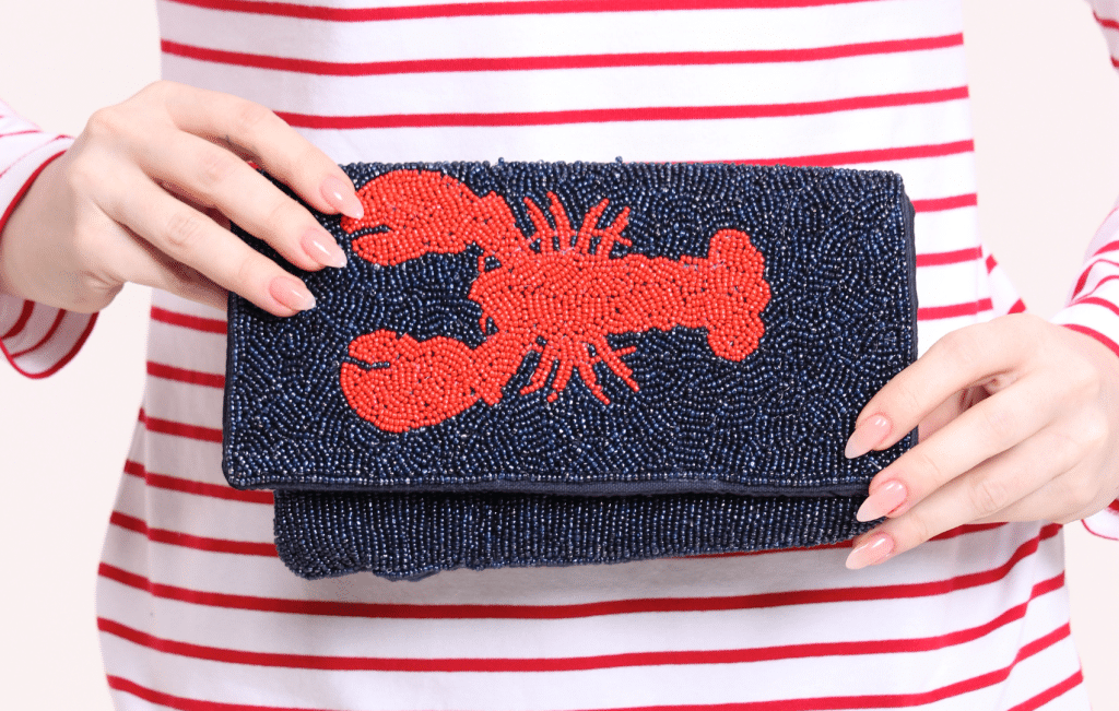 Lobster Clutch from Navy Jane
