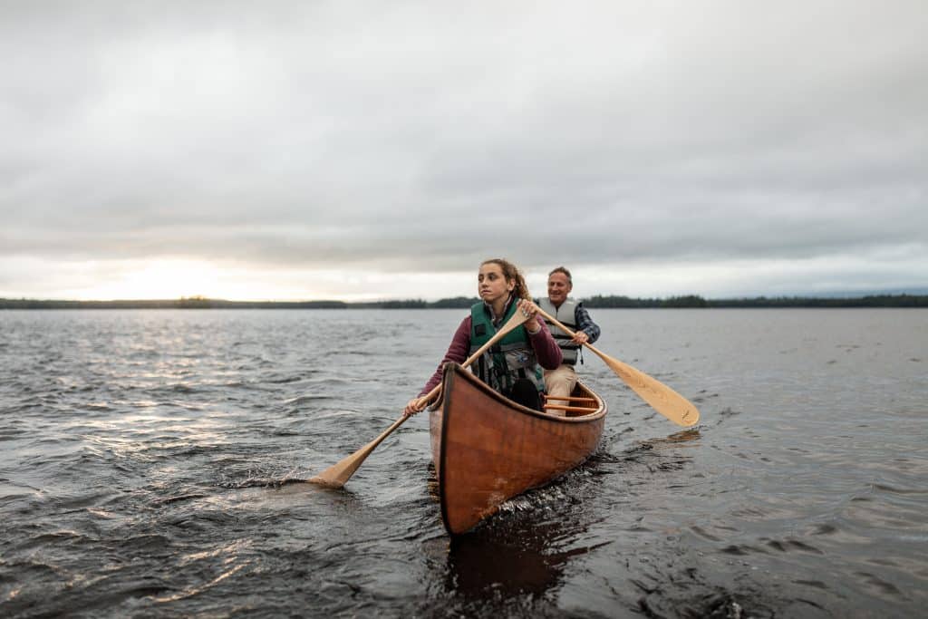 Canoeing in Maine - New England Outdoor Center