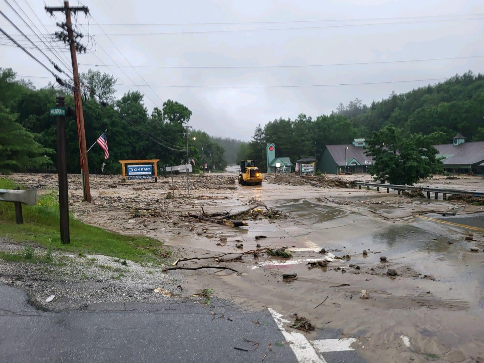 Ludlow Reopens for Business | Vermont Flooding Update - New England