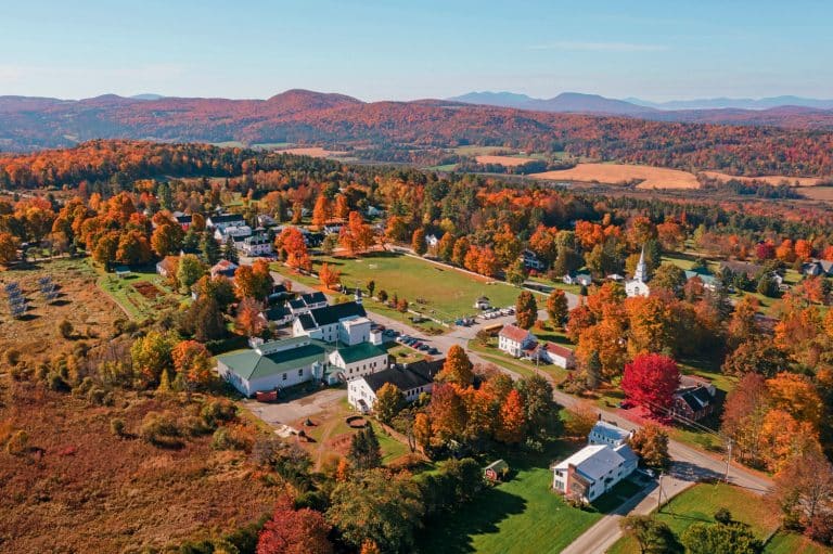 Fall Comes to Vermont's Northeast Kingdom New England