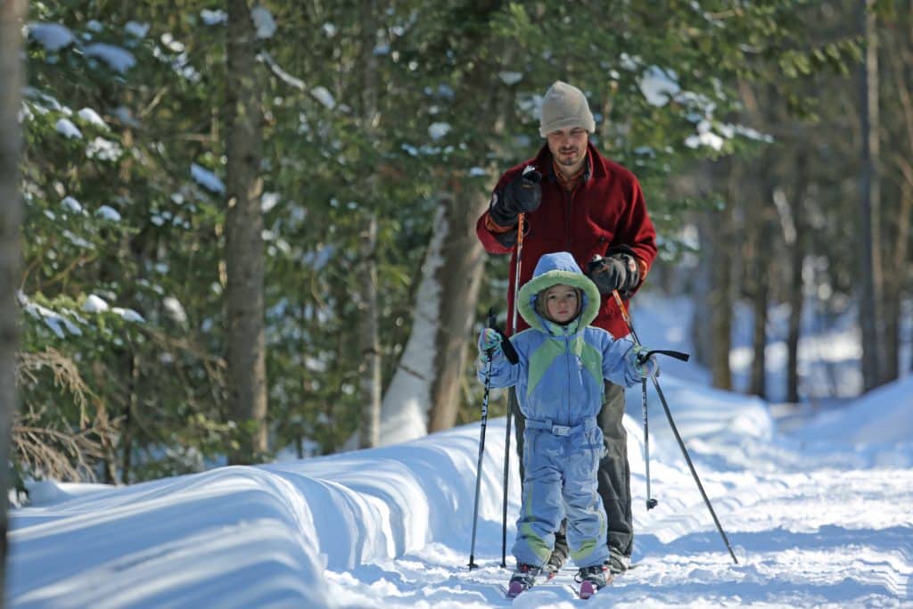 Nordic skiing in Aroostook County, Maine