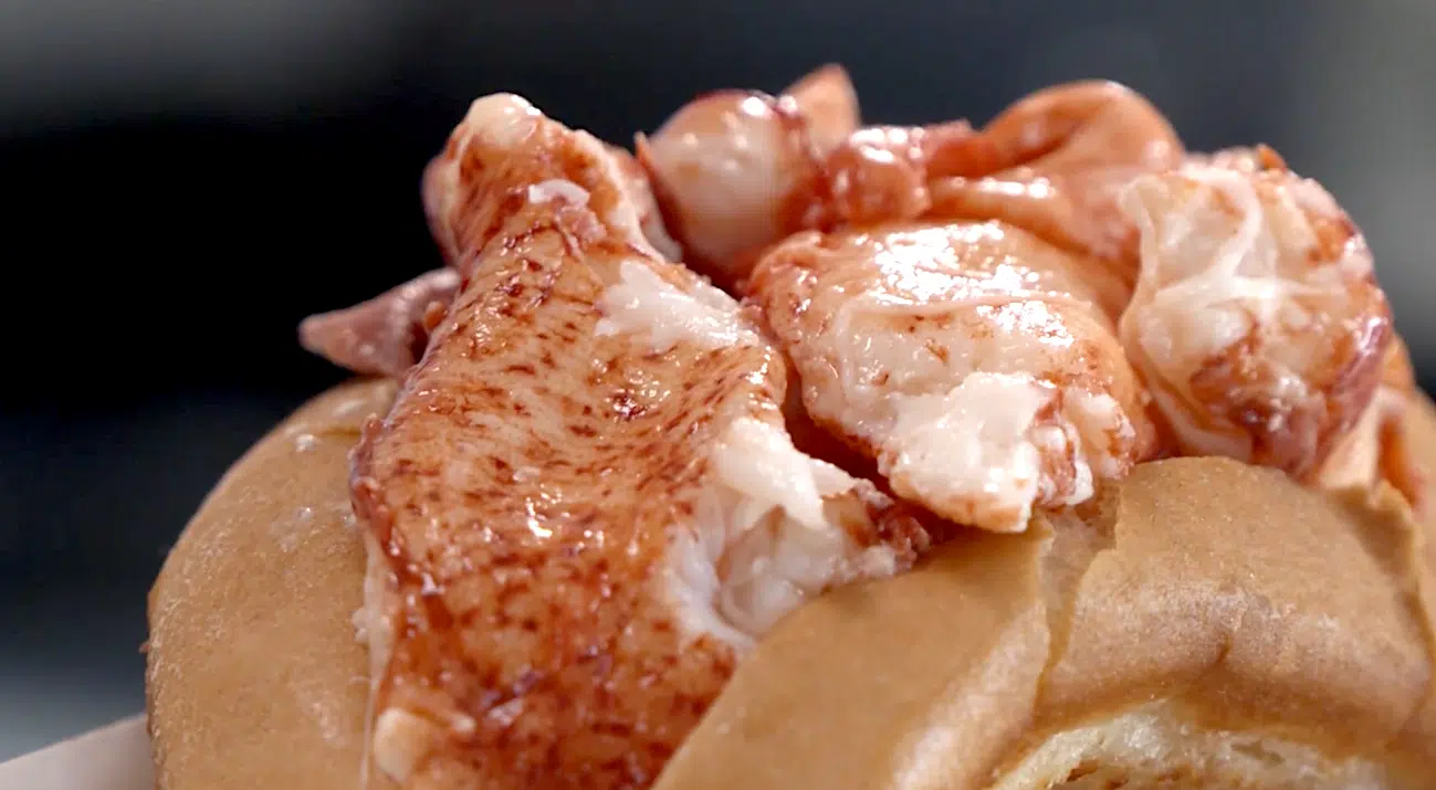 lobster roll from mcloons.