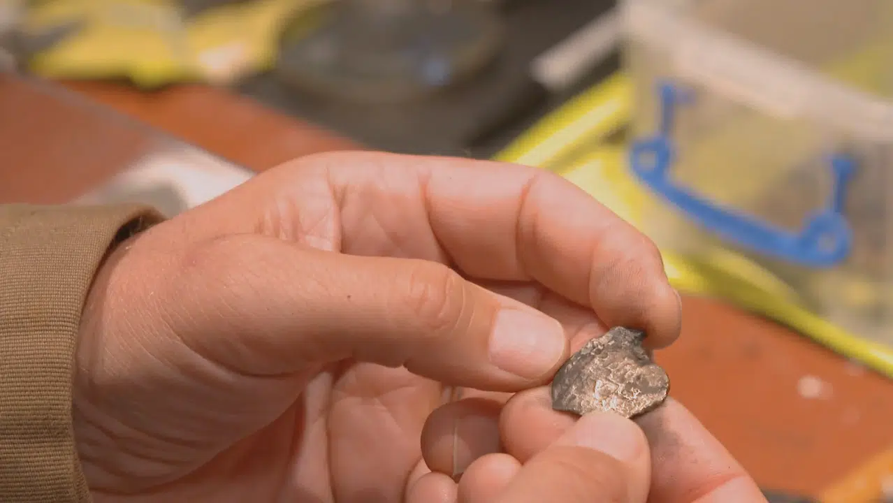 discovering old objects from the whydah pirate ship.
