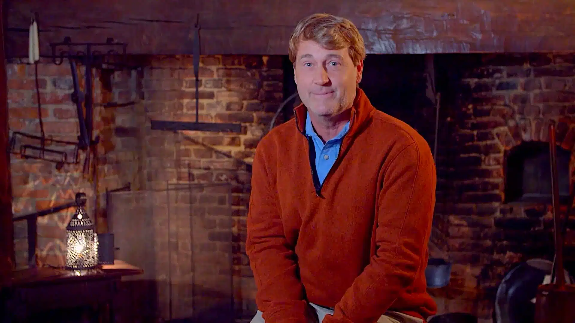 Richard smiling at the camera