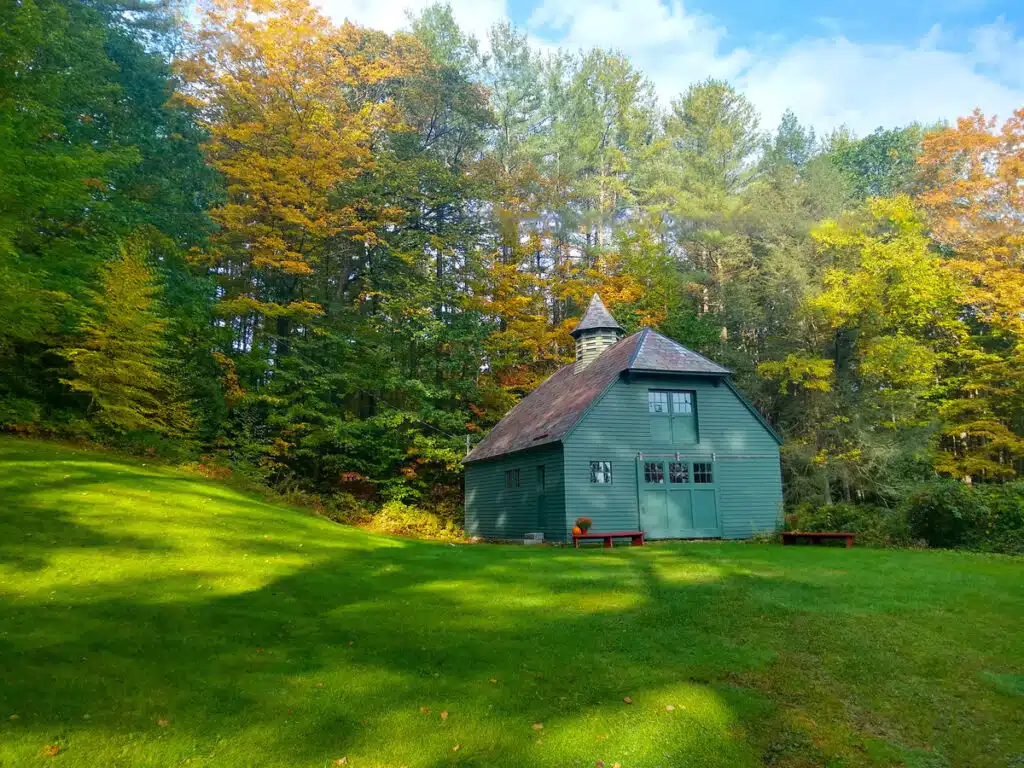 Naulakha Stable, a unique vacation rental at Rudyard Kipling's estate in Vermont.