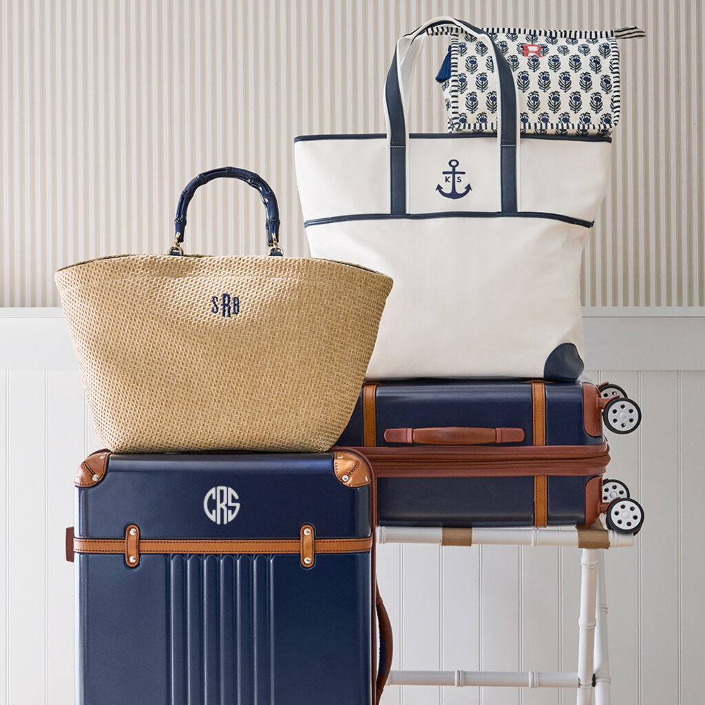 Mark & Graham Summer 2025 Line Luggage Tote Bags Accessories