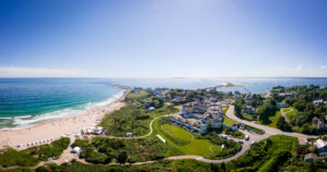 Watch Hill, Rhode Island, aerial photo
