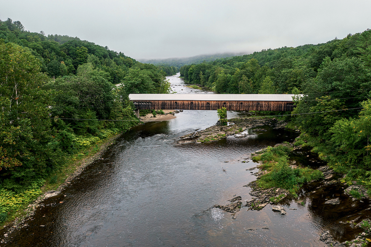 Scenic Summer Drive in Southern Vermont