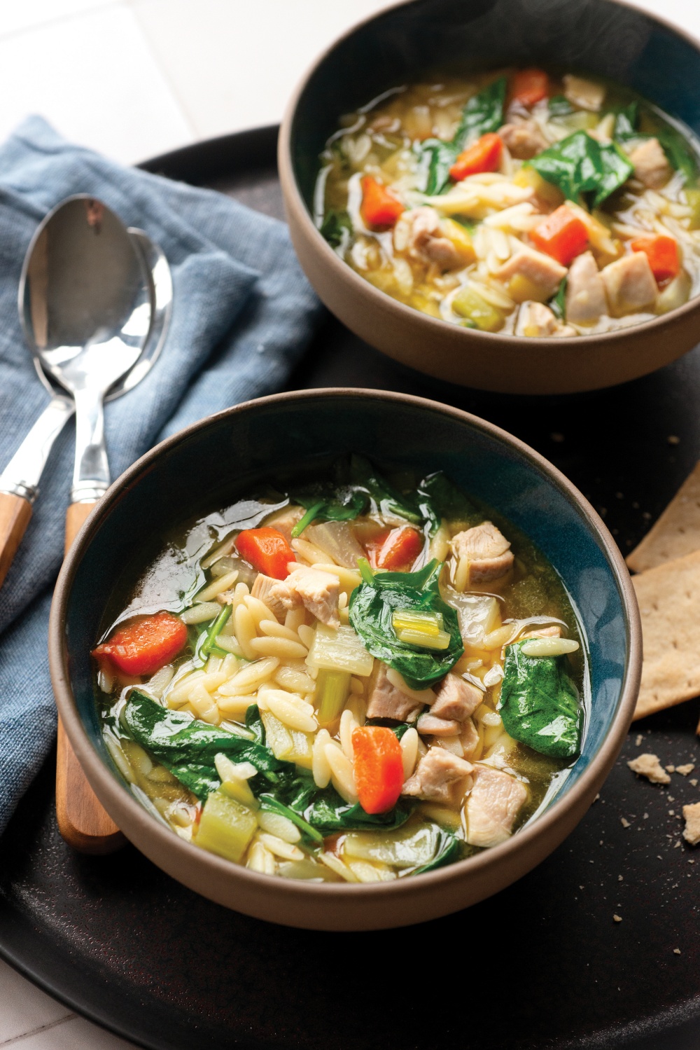Chicken, Vegetable, and Orzo Soup