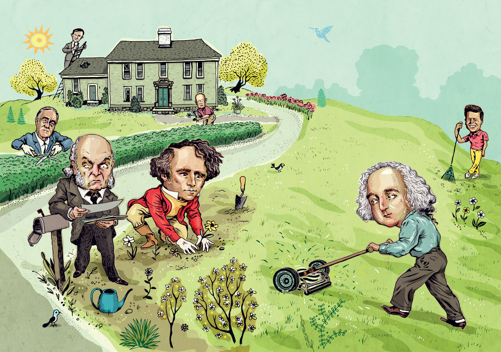 Inside New England’s Presidential Homes, From John Adams to Franklin Pierce