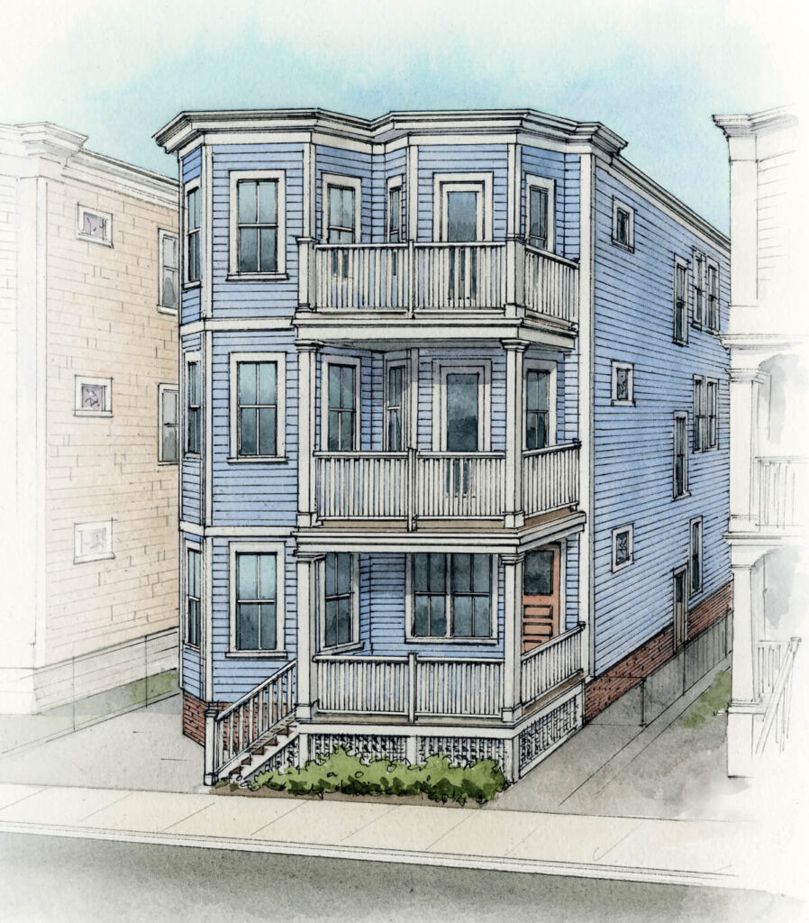 New England Architecture 101: Triple-Decker