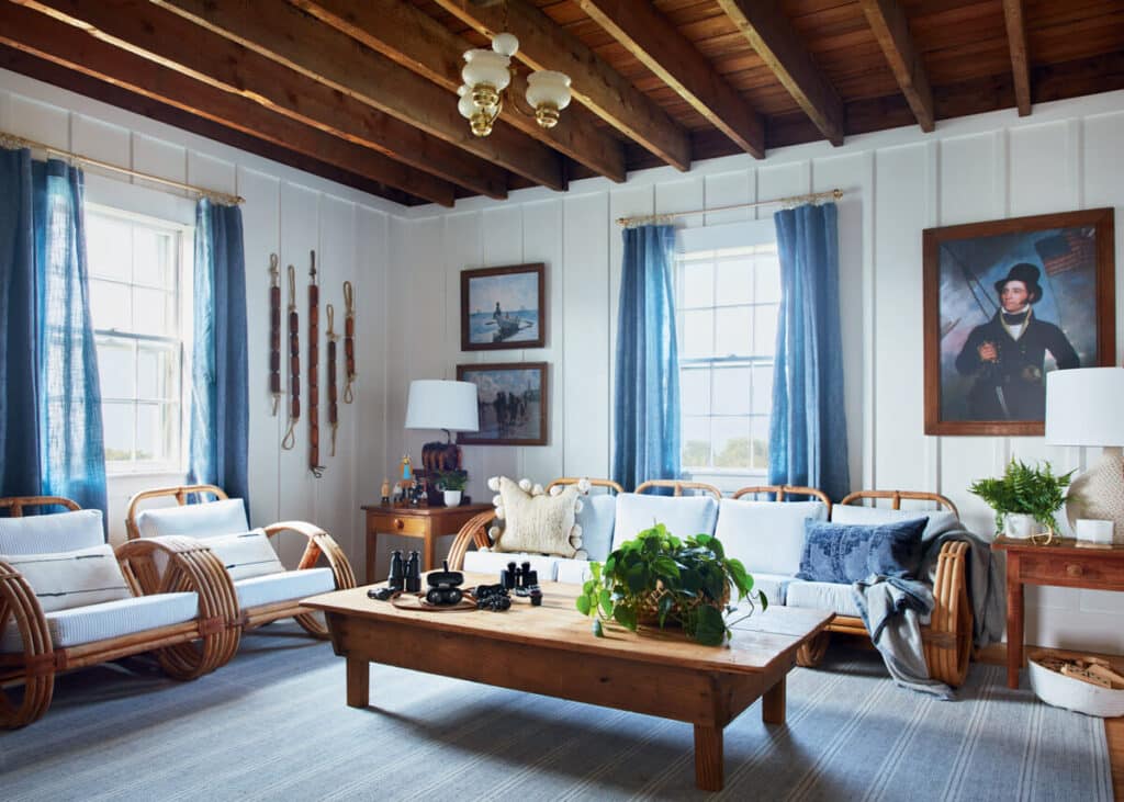 Home Tour: A “Coastal Grandma” Lighthouse Keeper’s Cottage in Salem, Massachusetts