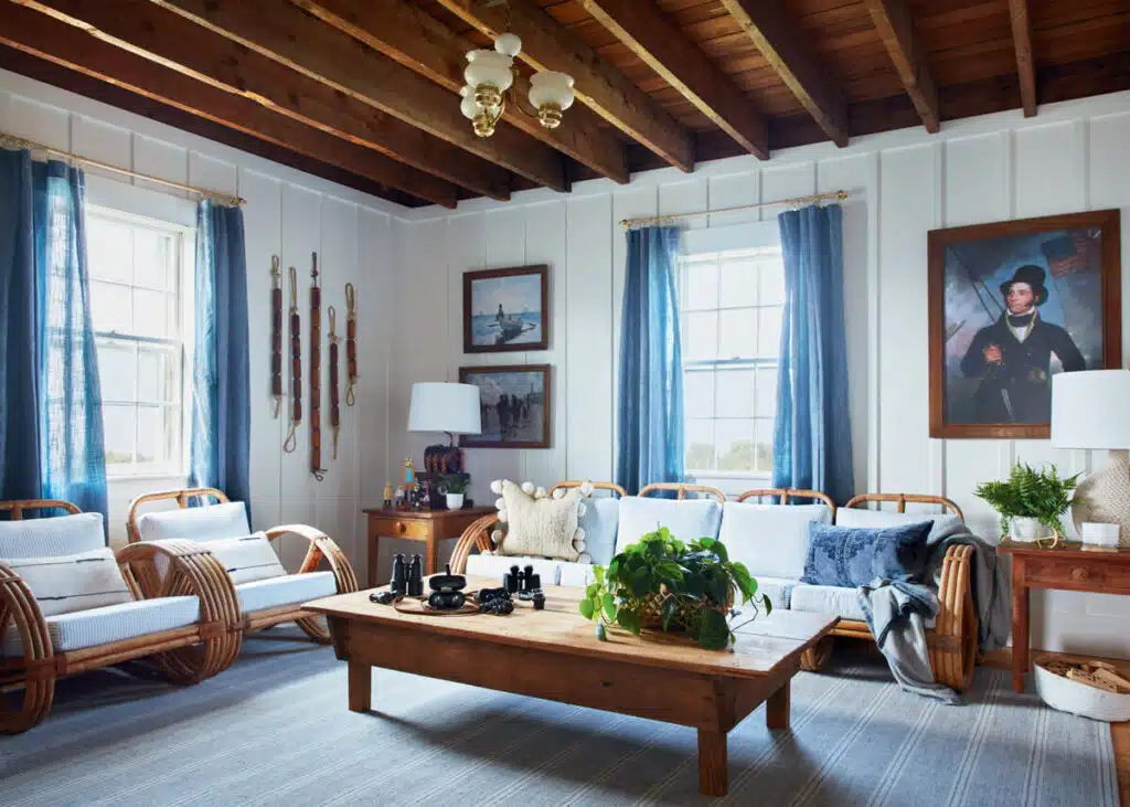 Home Tour: A “Coastal Grandma” Lighthouse Keeper’s Cottage in Salem, Massachusetts
