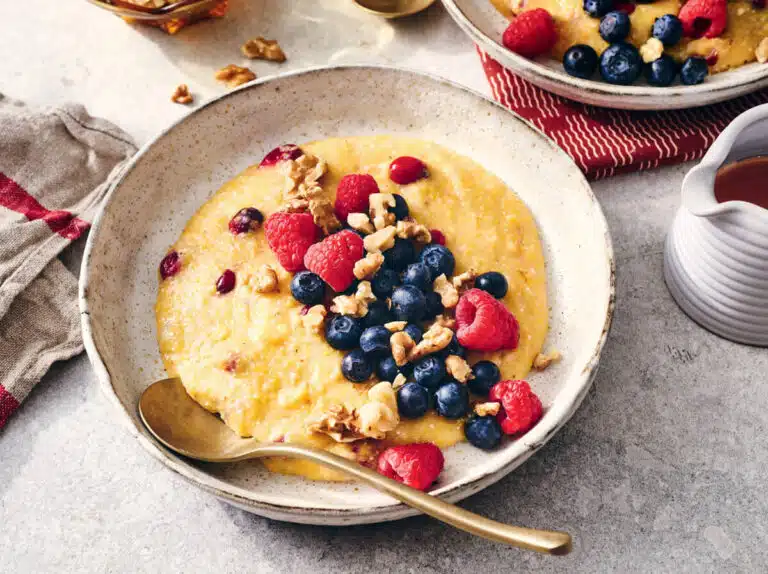 Corn & Berry Porridge