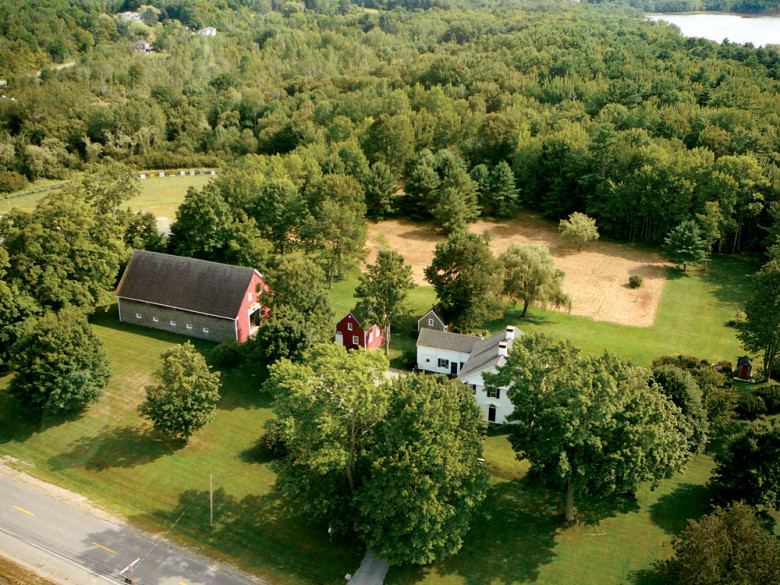 Built in 1797-8 by a direct descendant of John Alden of Mayflower fame, this 13-room Georgian-Federal home on 56 acres is now being offered for sale by owners Suzy and Dave Shaub who have been restoring it for the past 20 years.