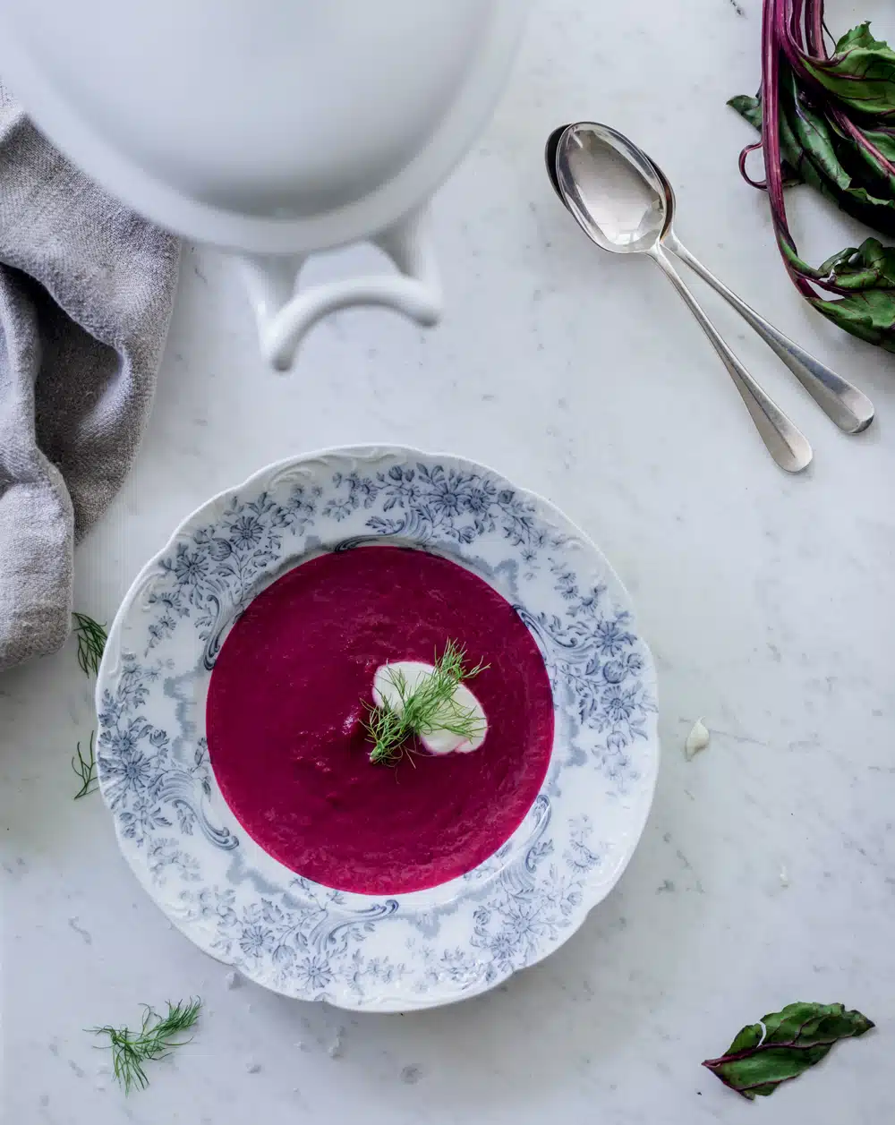Beet, Fennel & Pear Soup