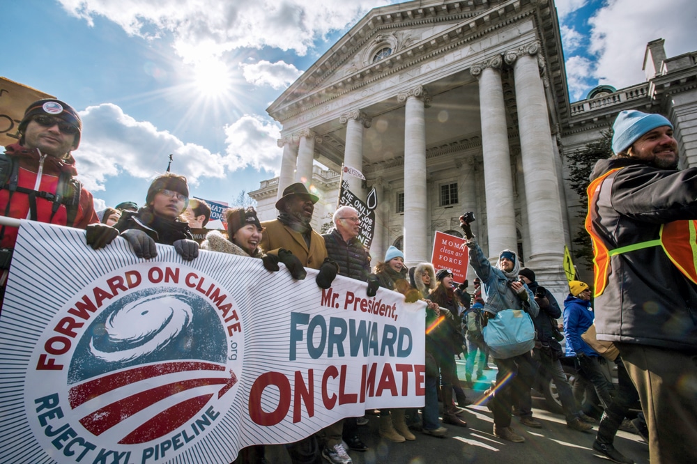 Protest against Climate Change