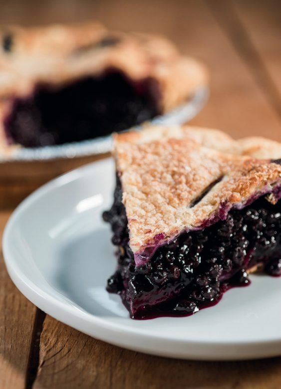 Two Fat Cats’ Wild Maine Blueberry Pie