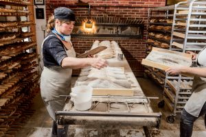 Testing the Mockmill with Andrew Heyn at Elmore Mountain Bread