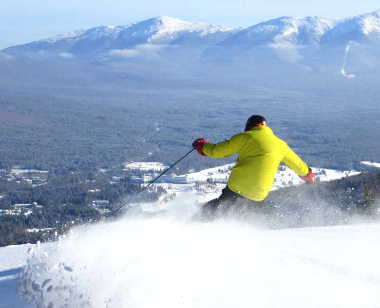 Views of the Mount Washington Valley come easy at Bretton Woods Mountain Resort in Bretton Woods, New Hampshire