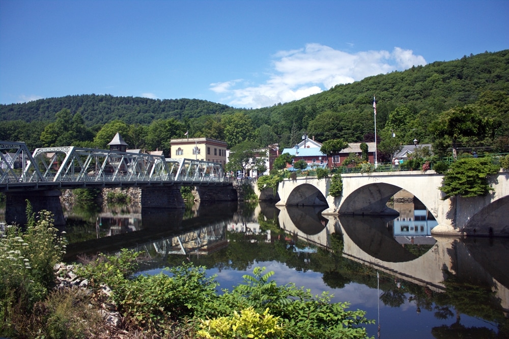 The Bridge of Flowers in Shelburne, MA New England Today