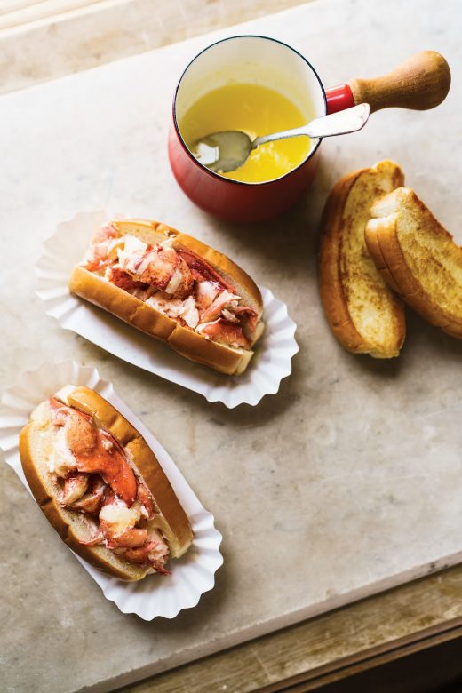 Lobster Rolls at Catrine House